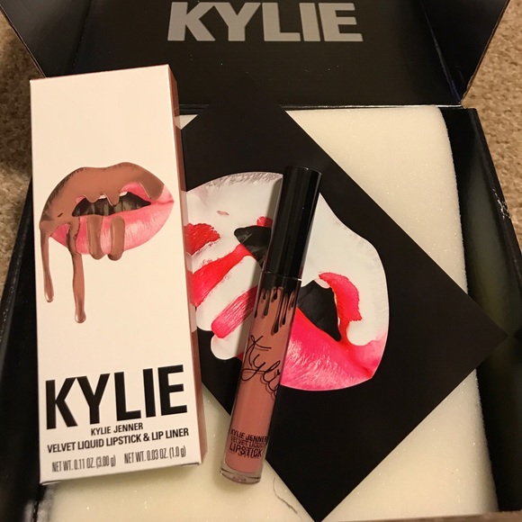 Kylie Cosmetics Other - BRAND NEW Kylie velvet liquid lipstick in CHARM.