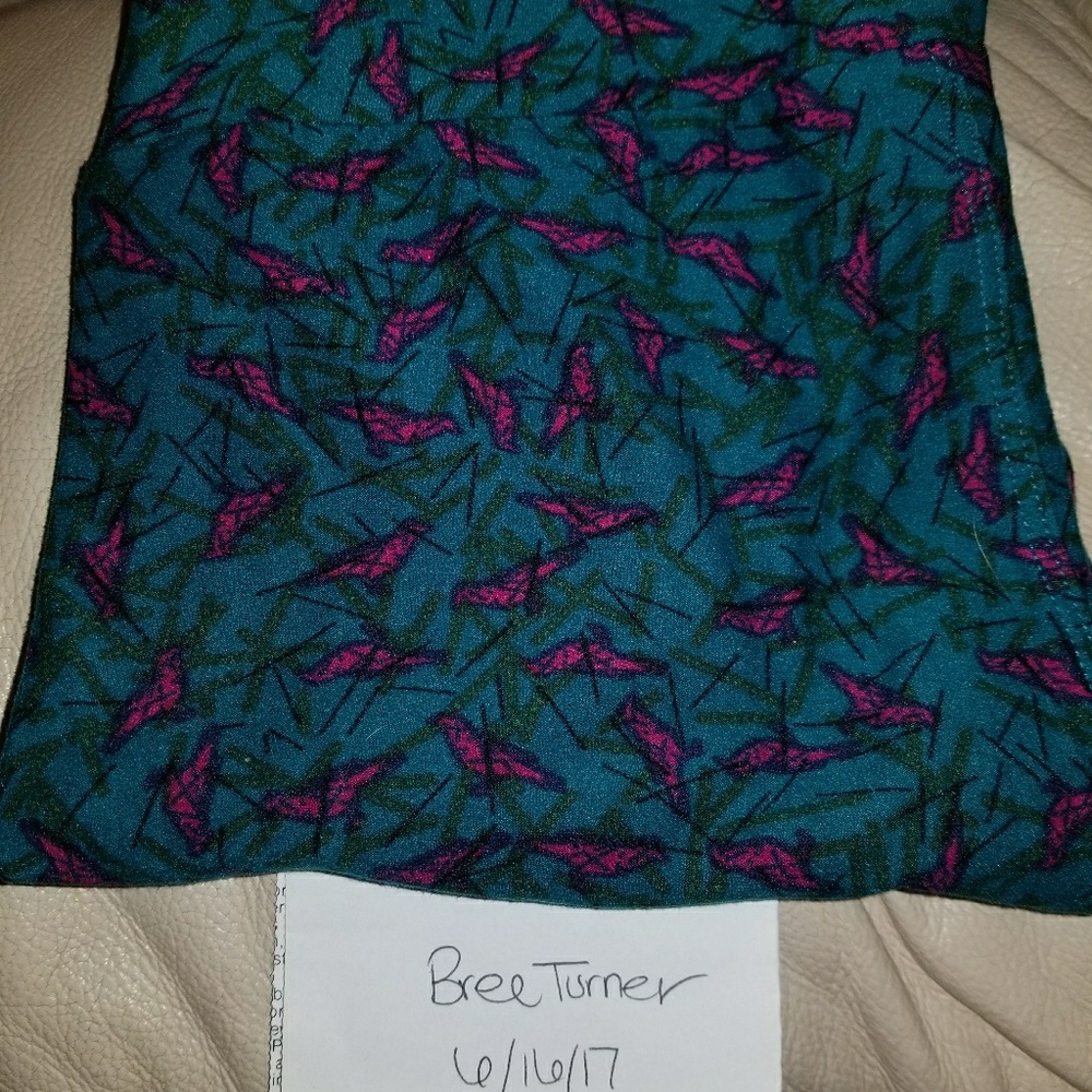 Lularoe OS leggings Birds