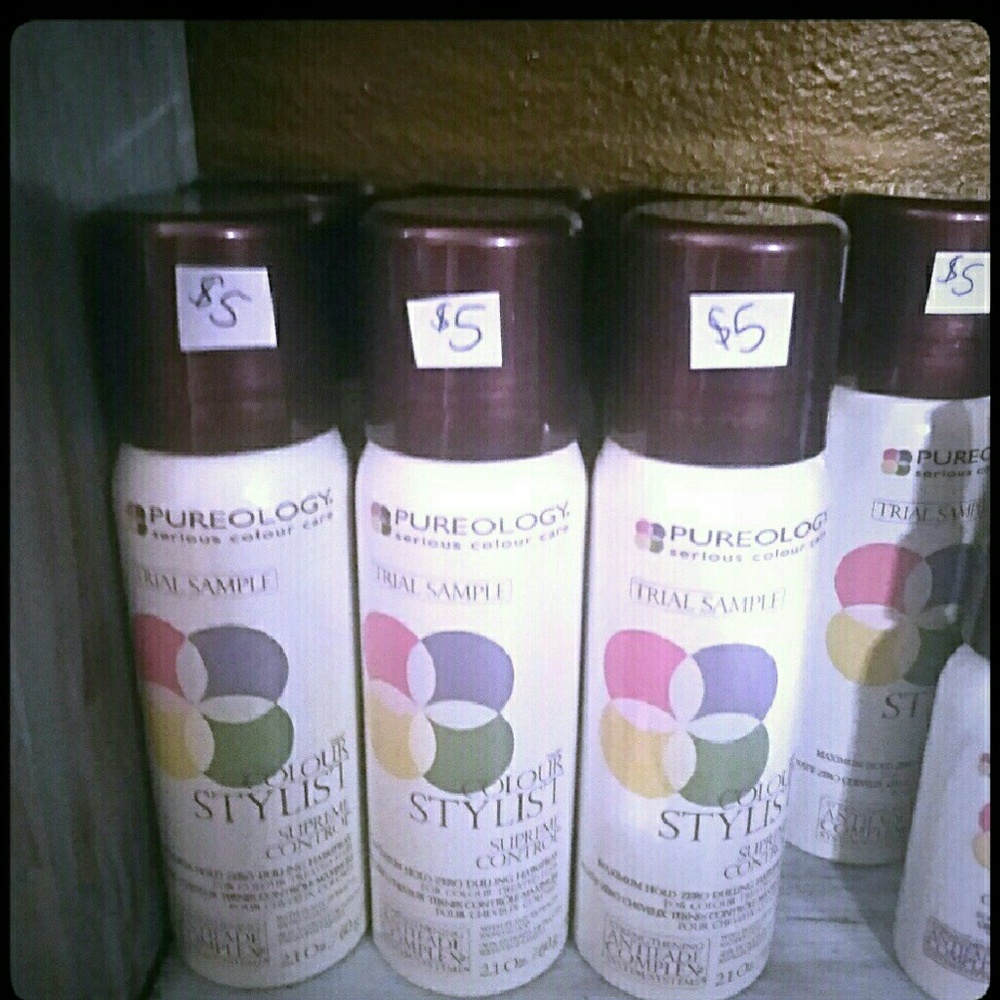 Pureology hairspray lot of 2