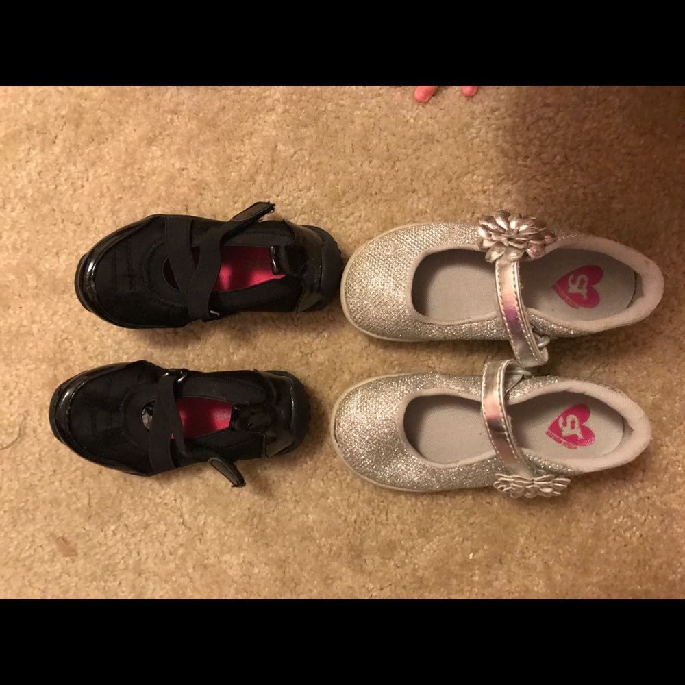 Stride rite (silver) Cherokee (black)