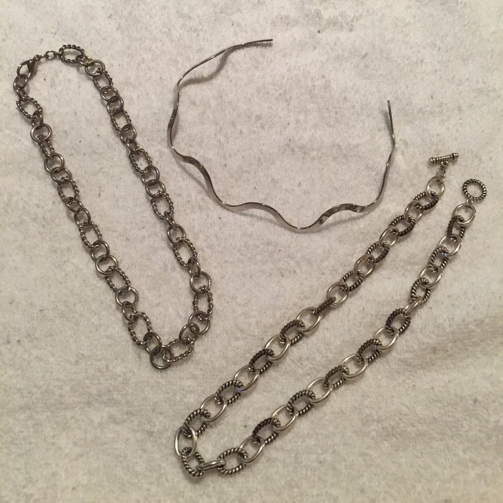 Silver Necklaces