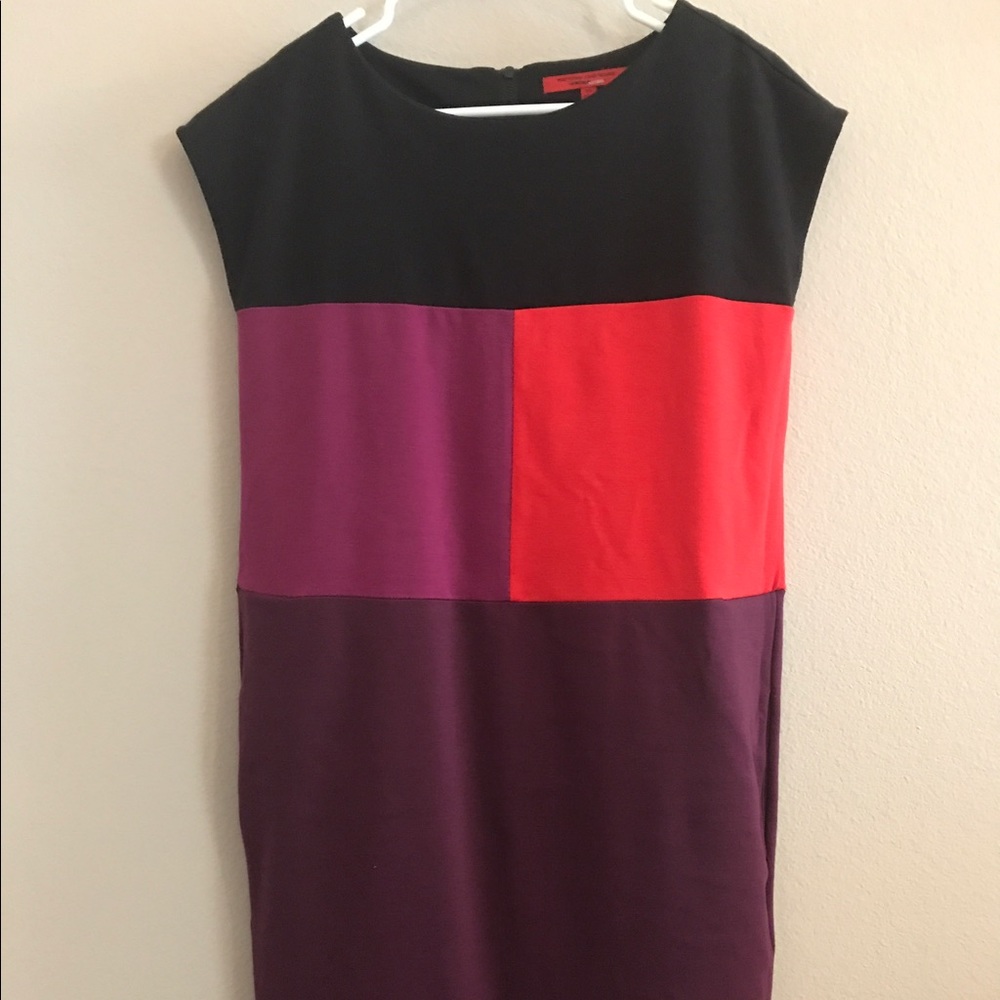 Modern edgy dress.
