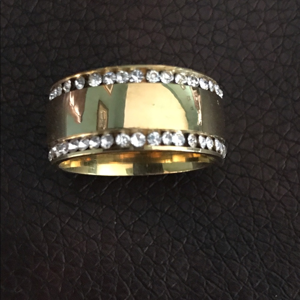 Stainless steel eternity band