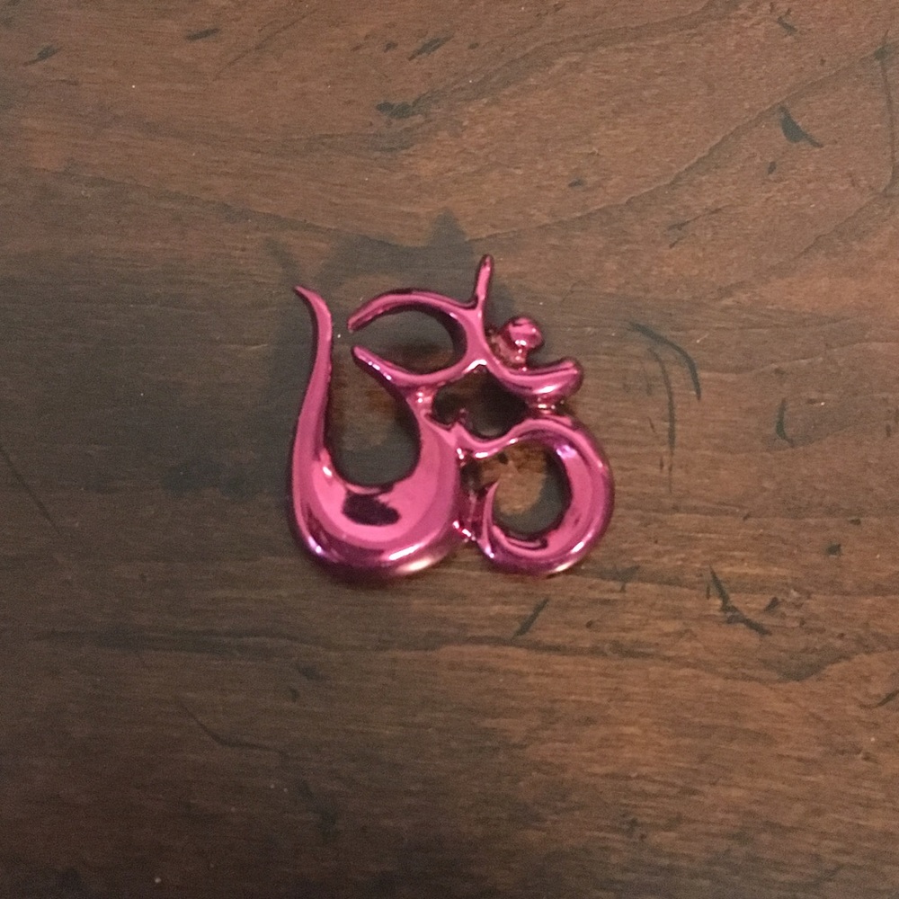 Purple Om Pendant
