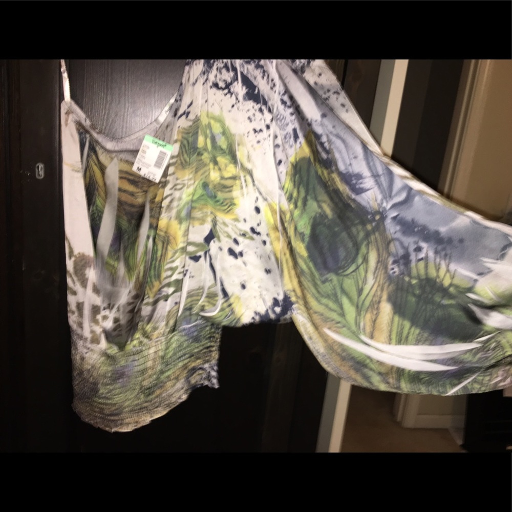 NWT One sleeve blouse