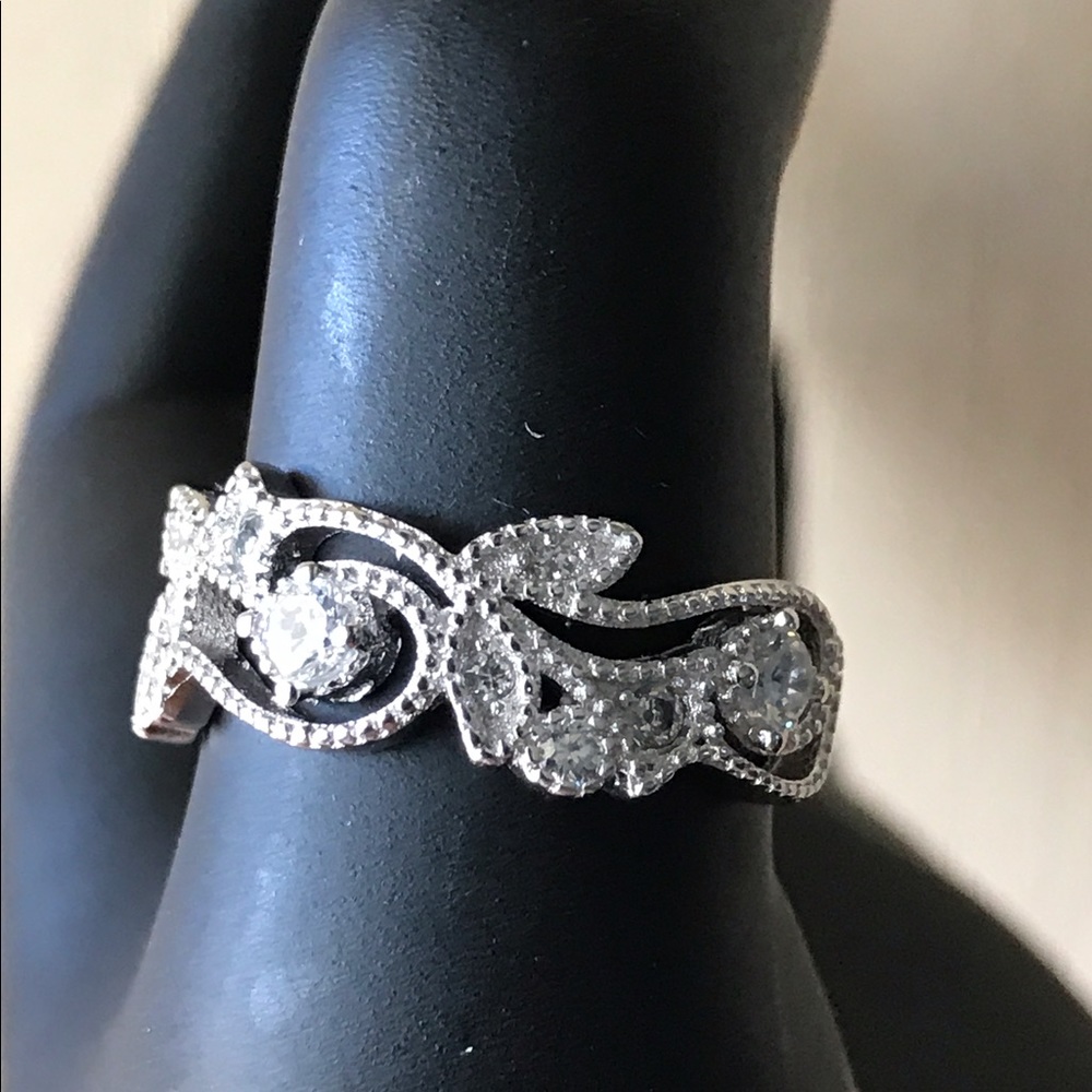 Sterling silver wedding ring