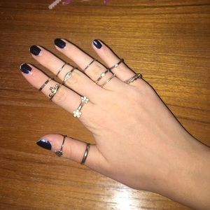 Set of 13 Stacking Rings - Regular & Midi!