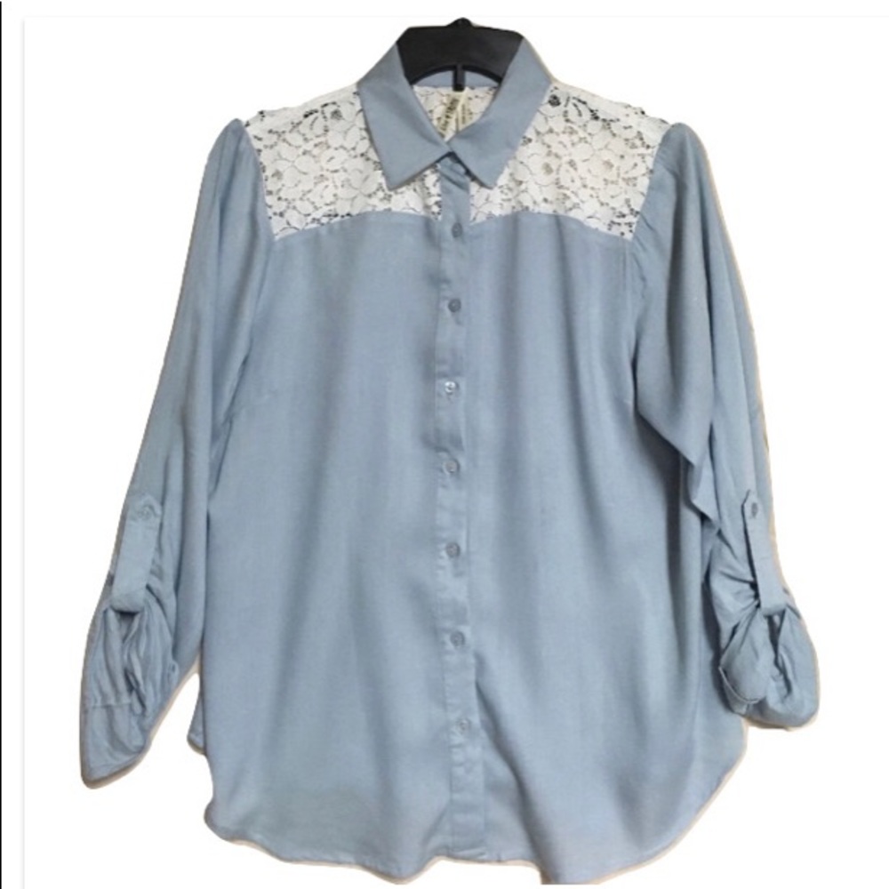 Live For Truth Lace Insert Top