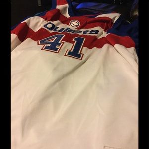 Bullets jersey Mitchell and ness 4xl