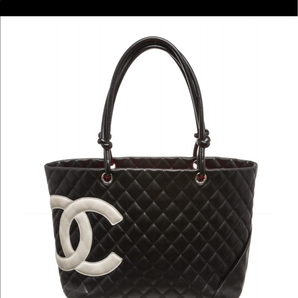 Chanel Black Cambon Quilted Leather Shoulder Bag