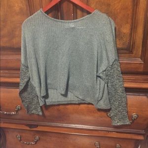 Cropped sweater