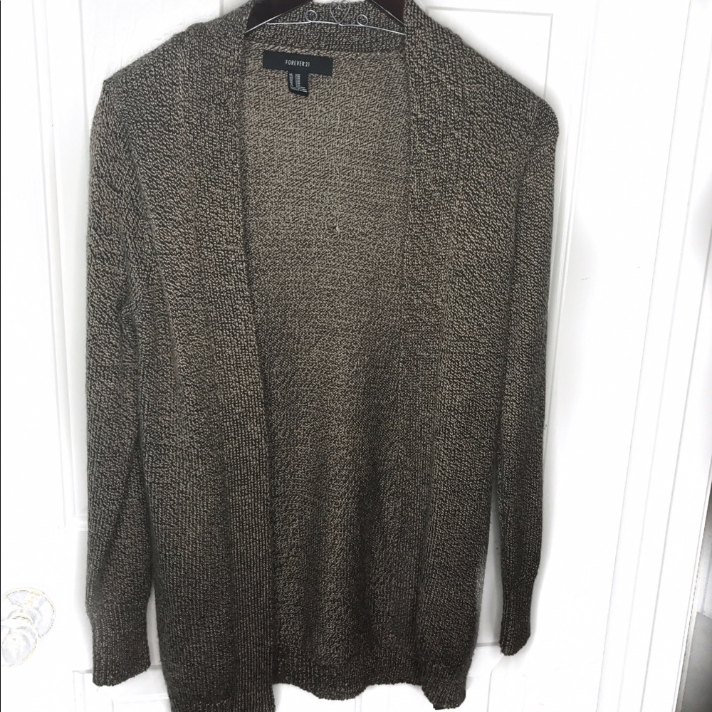 Simple Brown Cardigan