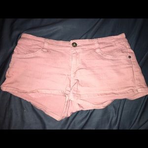 Union Bay Pink Denim Shorts