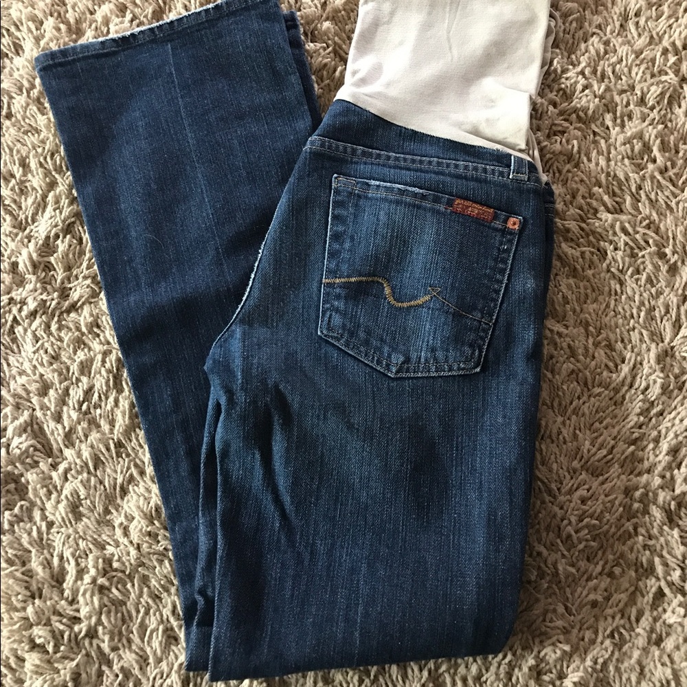 7 For All Mankind Maternity Jeans