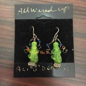 Florida Gator earrings