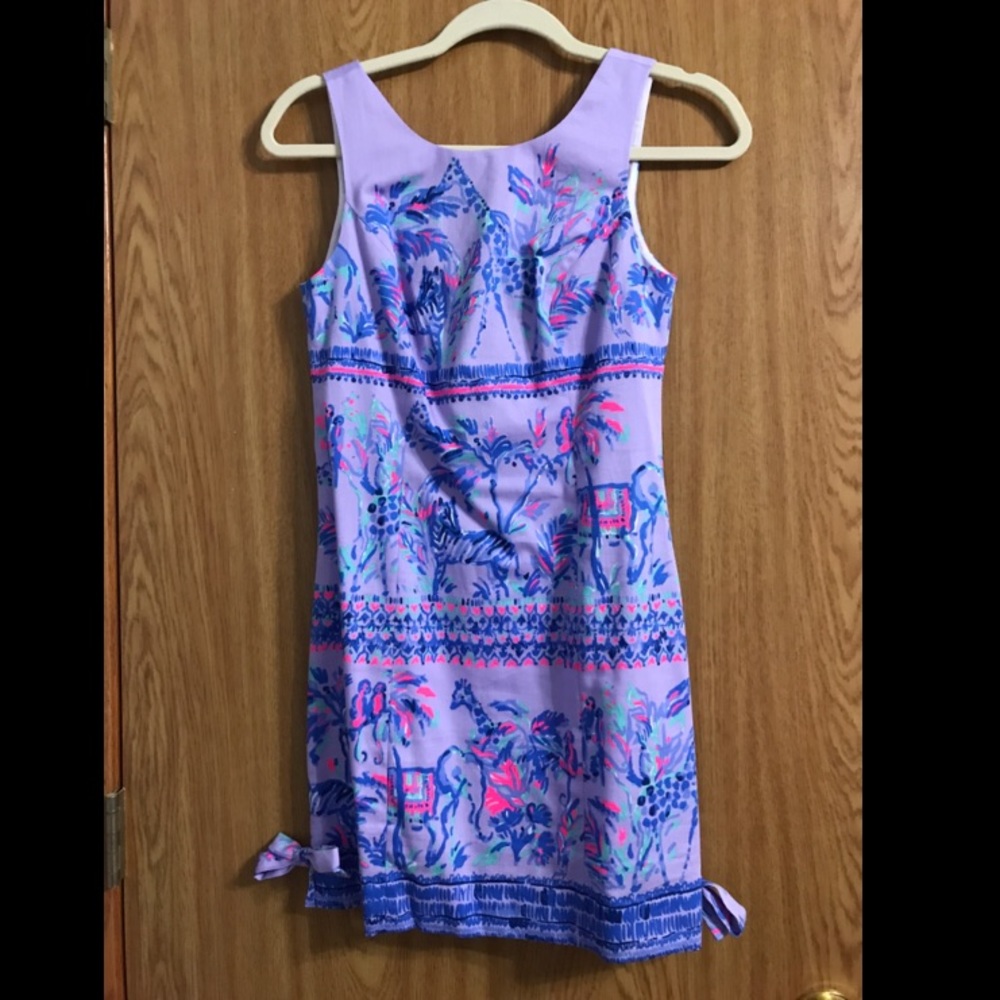 Lilac Verbena Fruity Monkey Dress