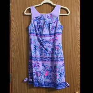 Lilac Verbena Fruity Monkey Dress