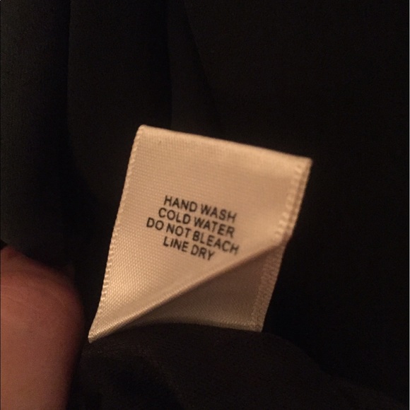 Gold studded collar black dress w/ belt & pockets - Picture 7 of 7