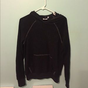 project social t black hoodie