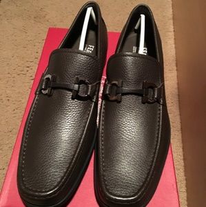 Salvatore Ferragamo Brown Mens Loafers