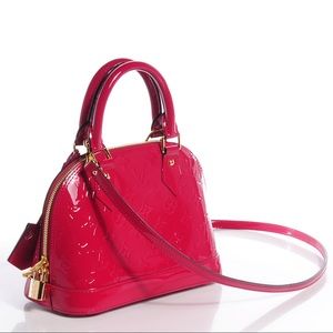 Authentic Louis Vuitton Alma Bb Indian rose purse