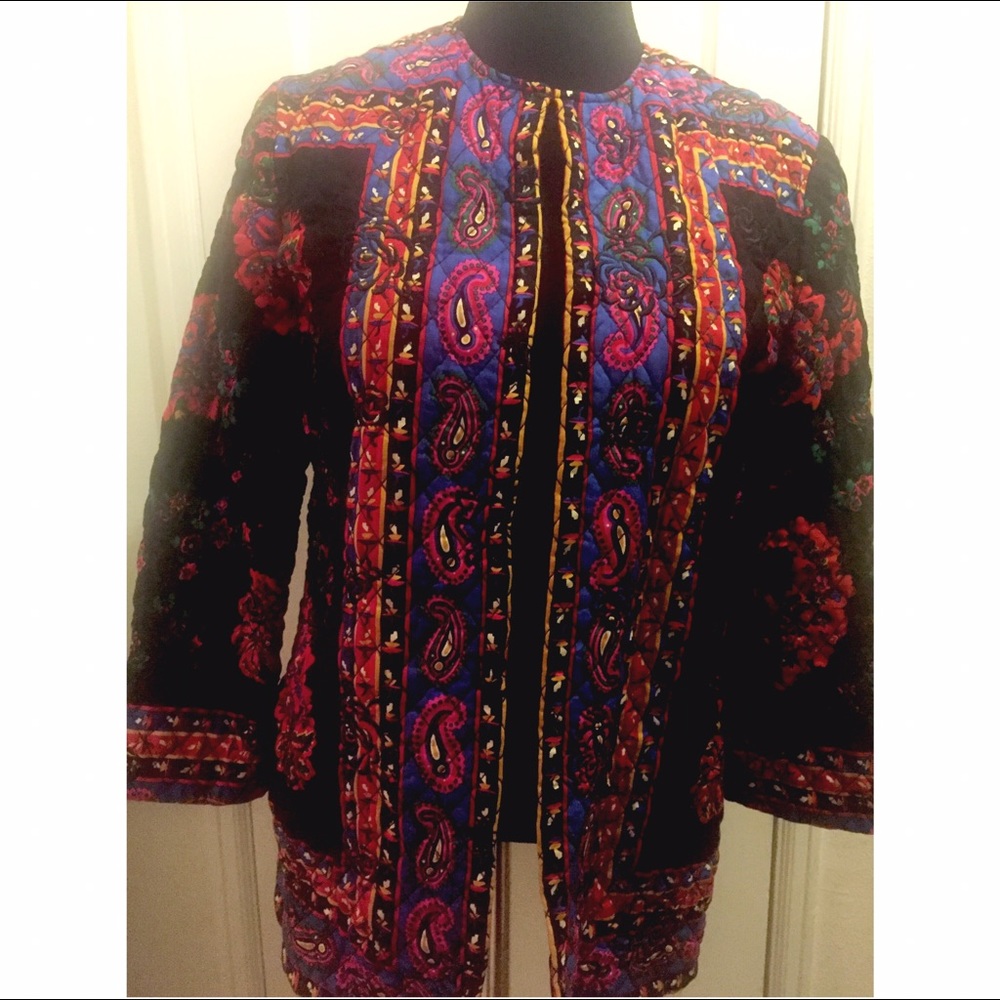Vintage Paisley Carlisle Quilted Jacket
