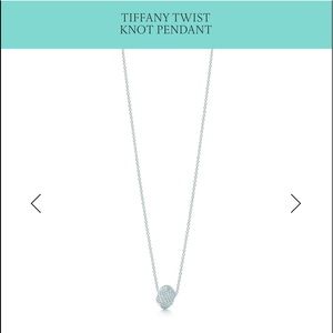Tiffany knot pendant