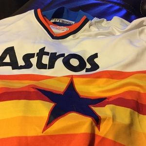 Mitchell and ness astros jersey Nolan Ryan
