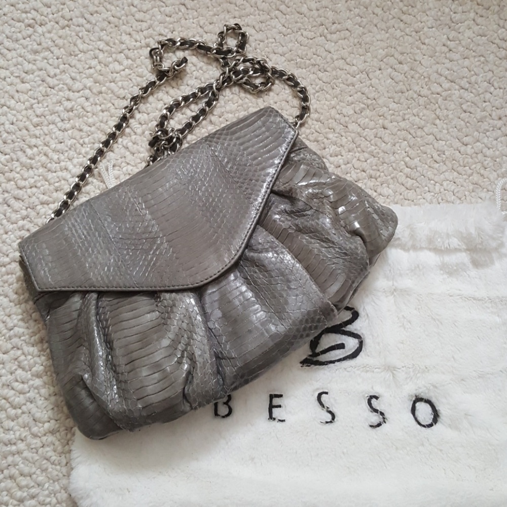 Besso authentic leather crossbody