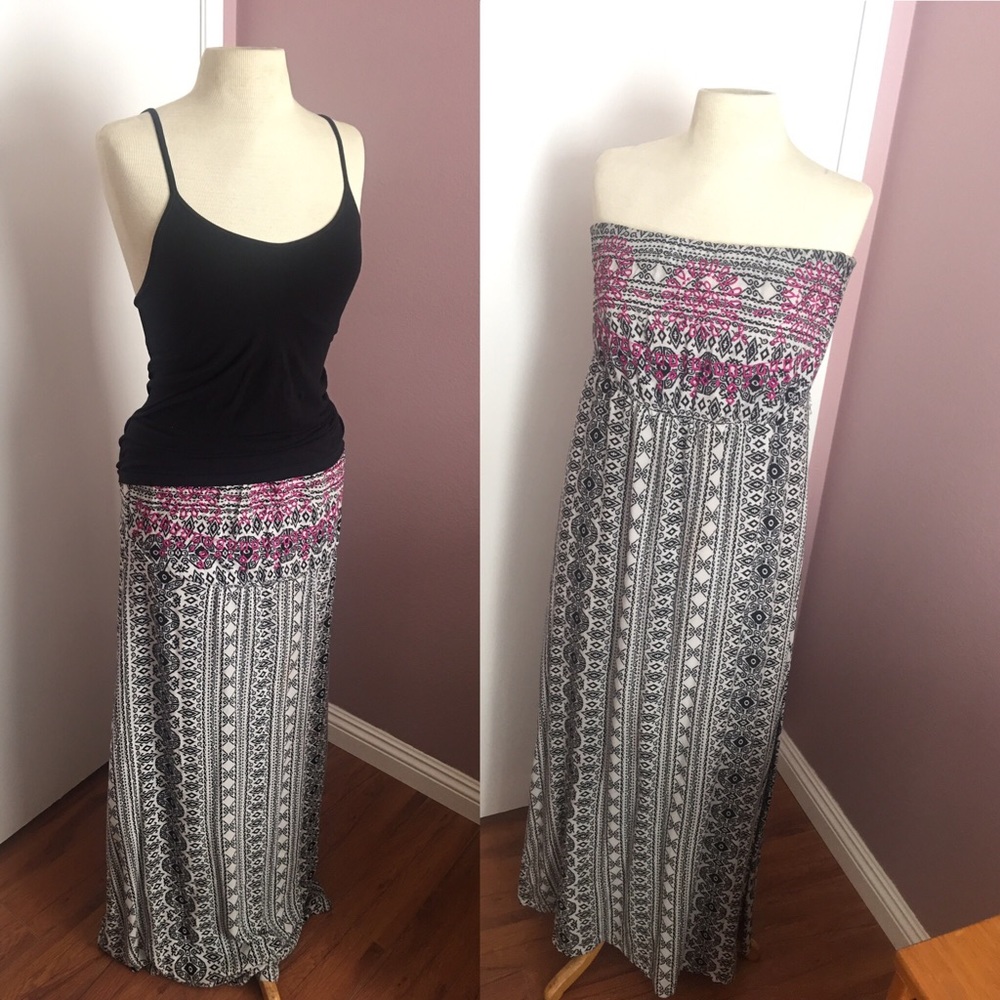 Maxi dress with options