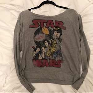 STAR WARS gray long sleeve