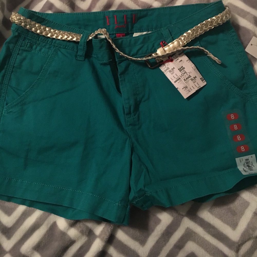 Green shorts