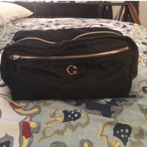 C Wonder nylon travel/makeup bag