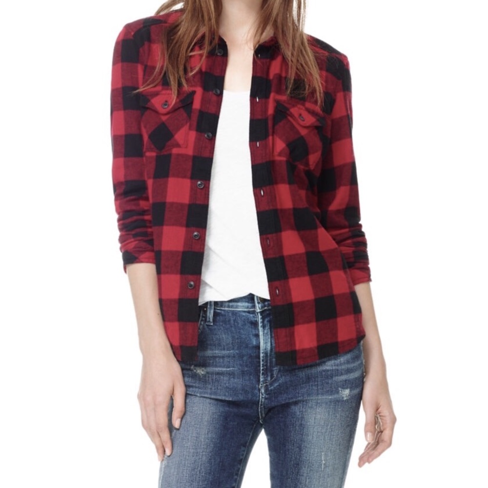 Aritzia flannel shirt