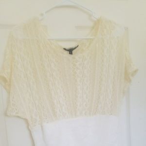 Ivory Lace Top