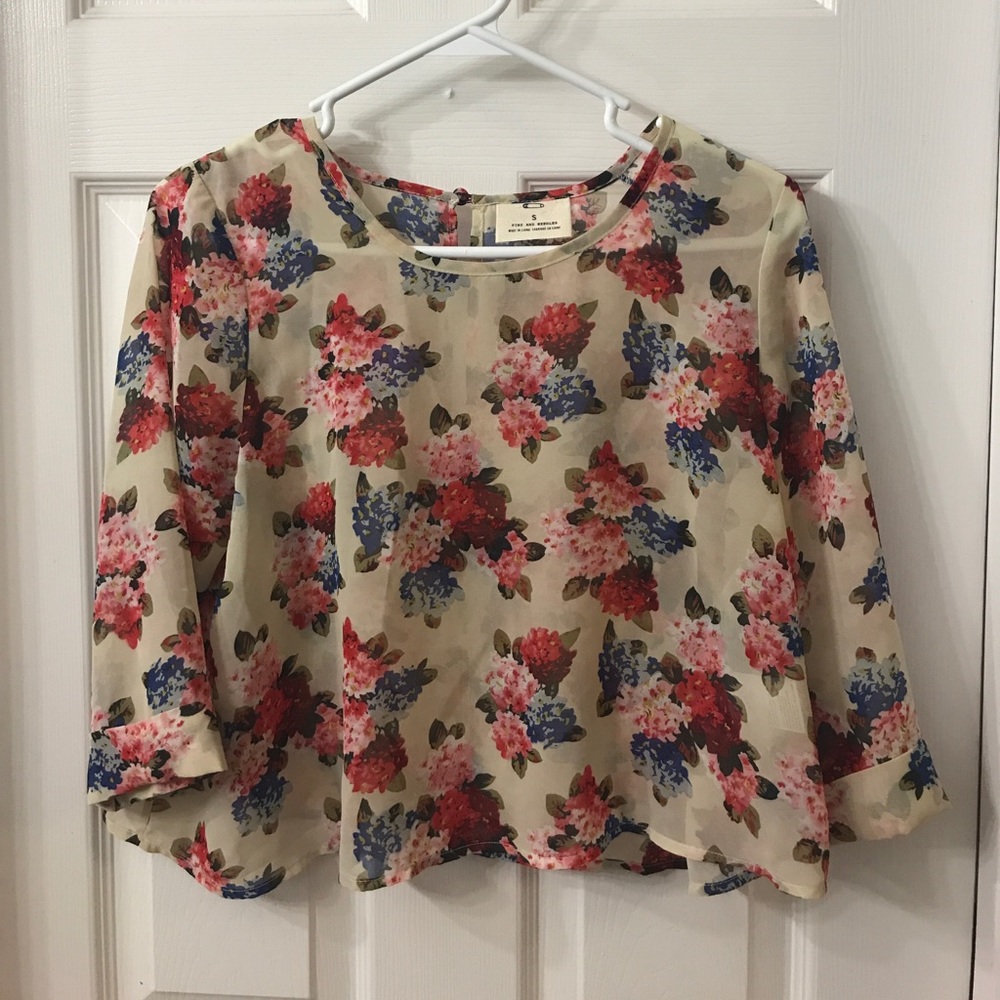 Urban Outfitters Pin & Needles Cropped Top