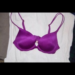 Purple bra