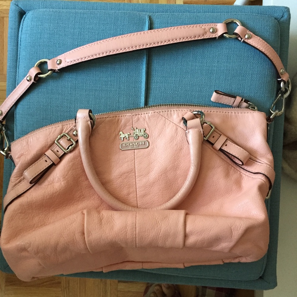 Coach Madison leather bag