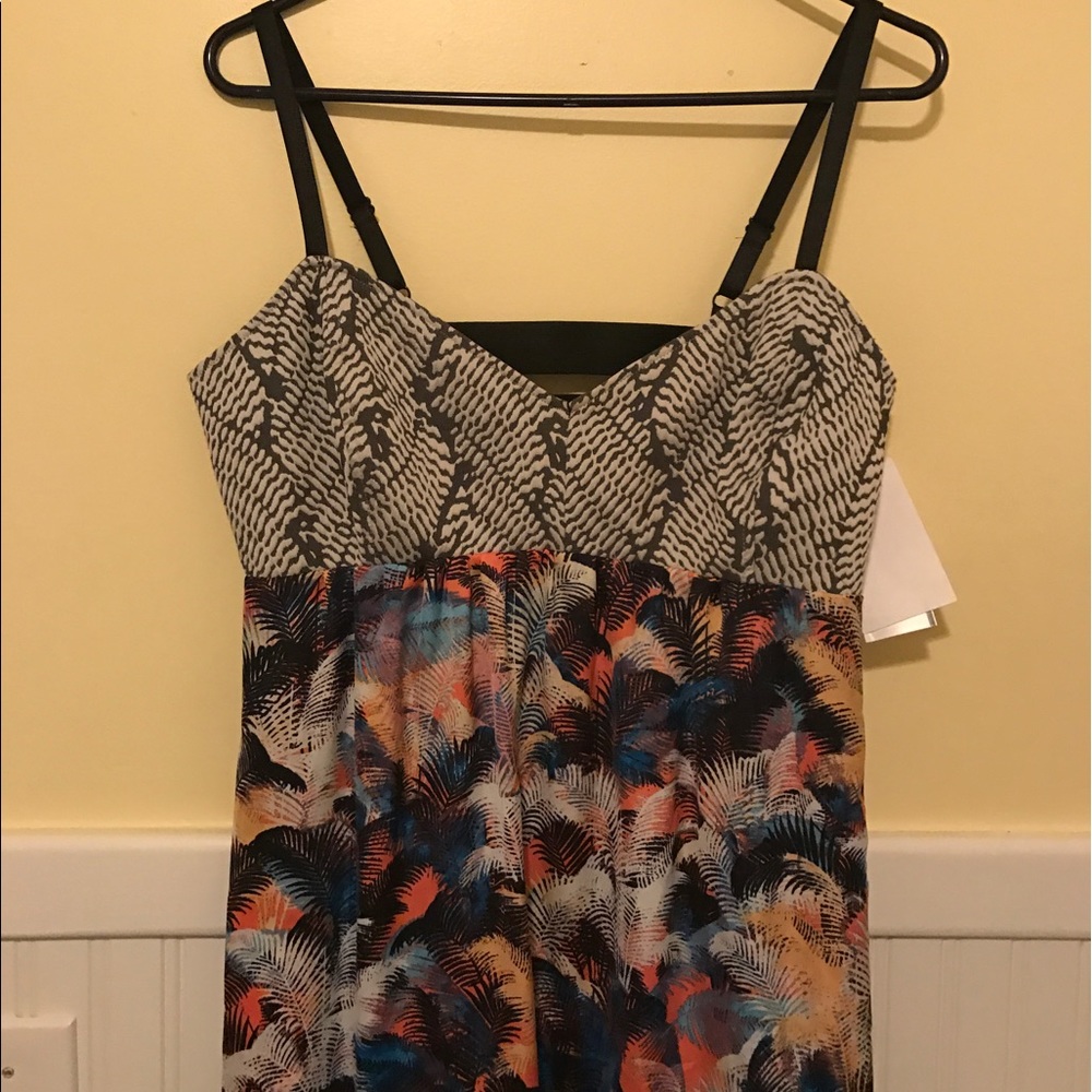 NWT Rachel Roy Aloha Black/Cream dress, size 12 - Picture 5 of 7
