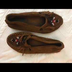 Minnetonka slip ons