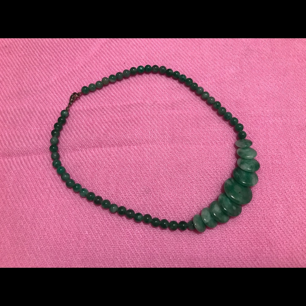 Green Stone necklace