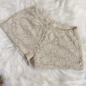 Lace shorts