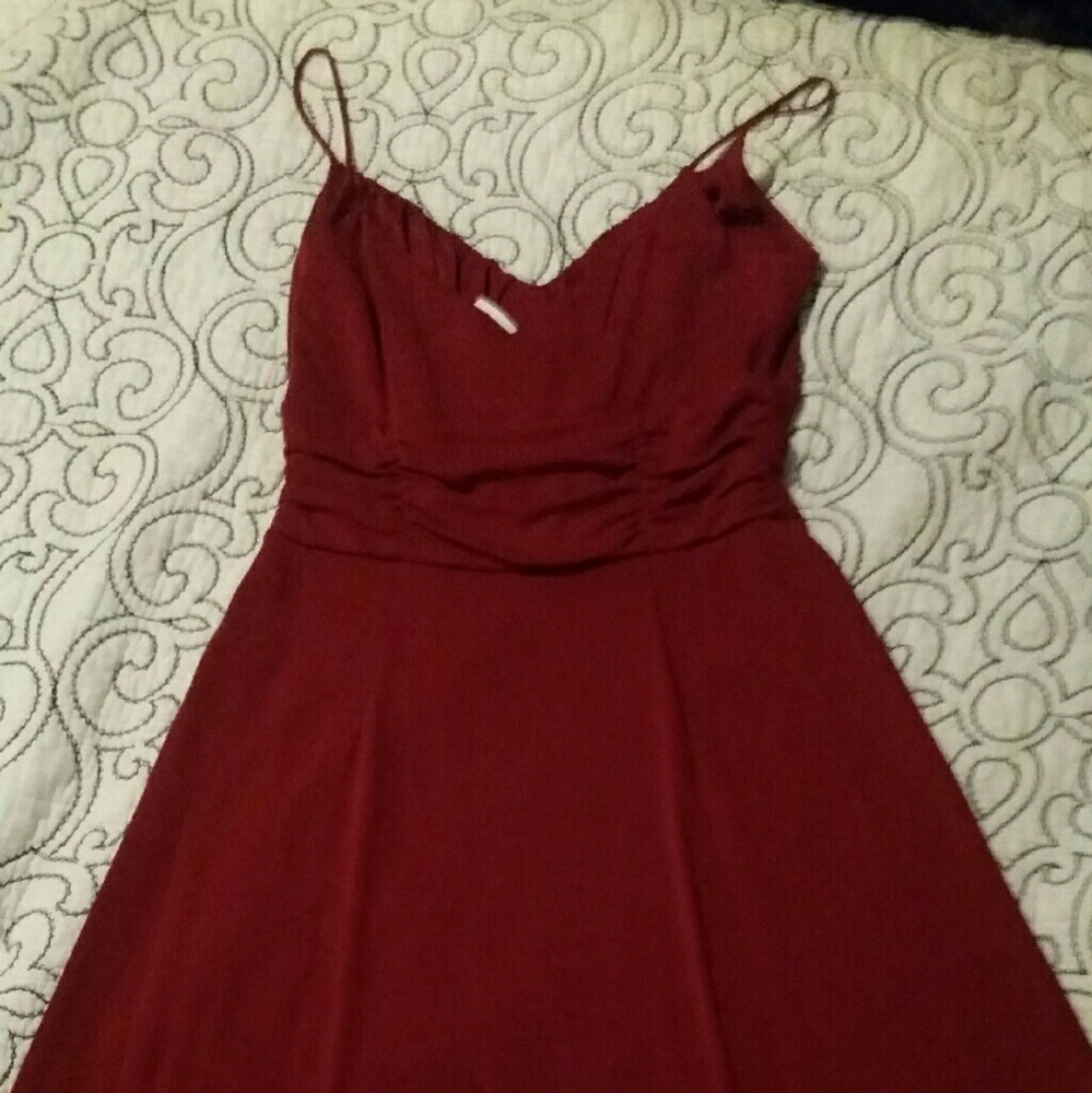 Rose red Dress
