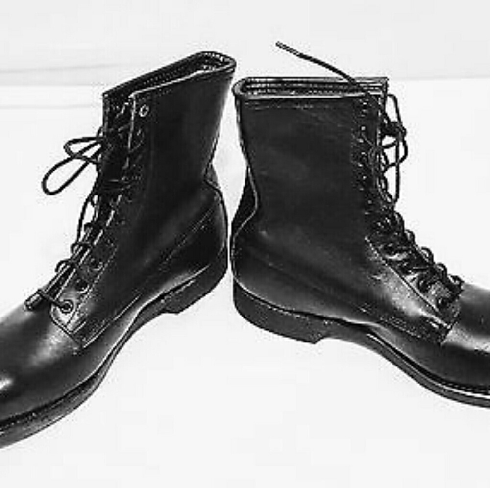 Addison Boots Biltrite Military Steal Toe Leather
