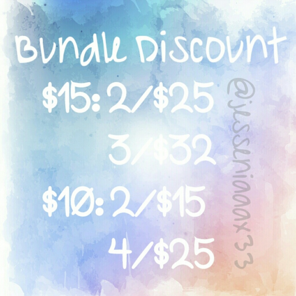 BUNDLE DISCOUNTS