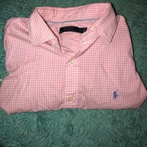 men's button up polo