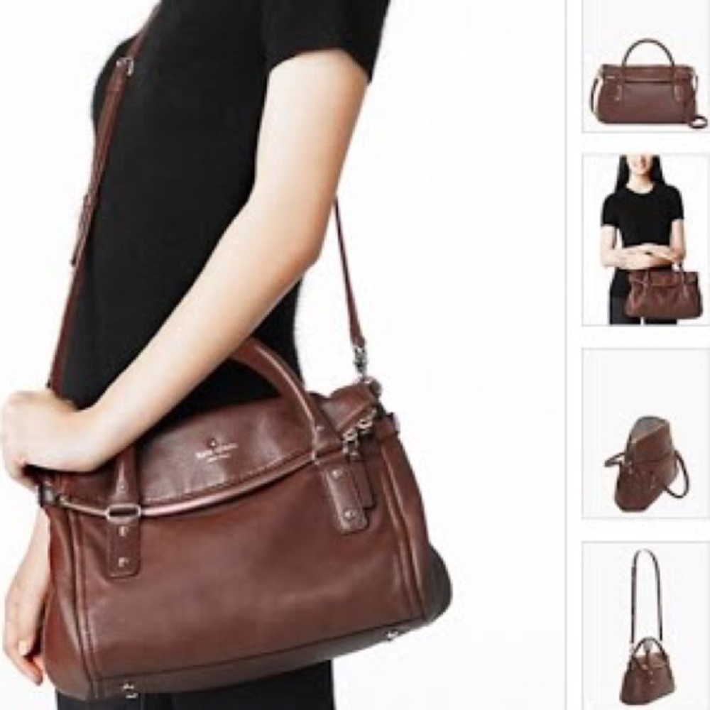 Kate Spade Small Leslie Purse in Chocolate