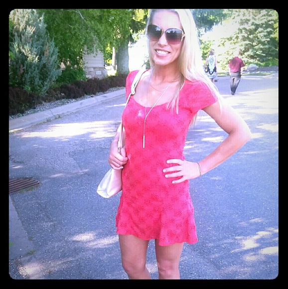 Free People Dresses & Skirts - ❎SOLD ON OFFER UP❎ FP Godet Eyelet Lace Dress