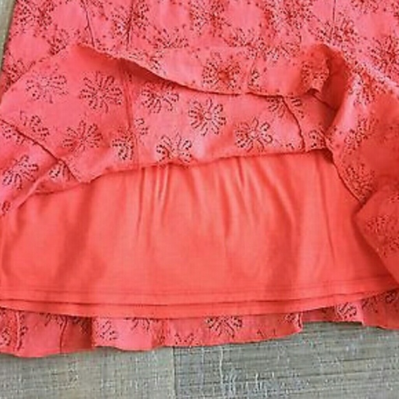 ❎SOLD ON OFFER UP❎ FP Godet Eyelet Lace Dress - Picture 4 of 6