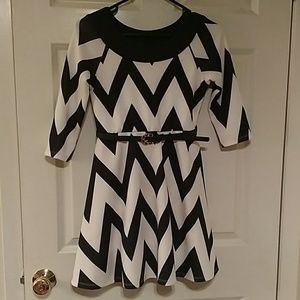 Black and White dress